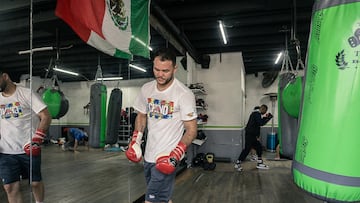 El Chino Saavedra combatirá el sábado por el título mediano interino de la WBO.