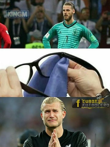 Los memes aplauden a CR7 y se burlan de De Gea