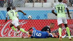 Nigeria gana y ayuda a Argentina
