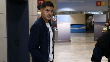 Albornoz en su arribo a Chile: "Me presentaron un gran proyecto"