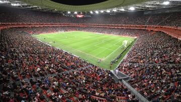 San Mamés batió el récord de asistencia en el fútbol femenino.