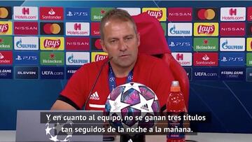 Flick: "En noviembre decían que éramos un mal equipo"