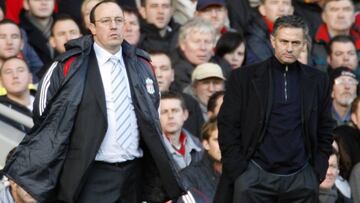 Rafael Benitez y Mourinho.