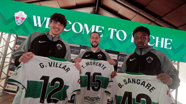 Gonzalo Villar, Tete Morente y Buba Sangare, presentados