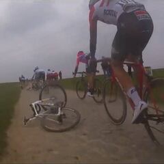 El vídeo que evidencia la dureza de la París-Roubaix