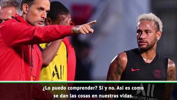 Tuchel, sobre los insultos a Neymar: "Los comprendo y no..."