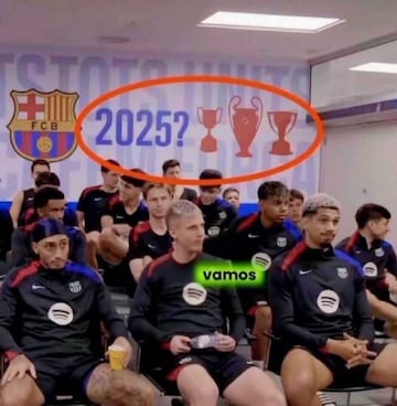 Los mejores memes de la eliminatoria de infarto entre el Inter y el Barcelona