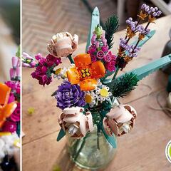 ¿Buscando regalos originales? Este ramo de flores Lego es uno de los juegos más vendidos en Amazon