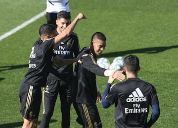 El Madrid prepara el partido ante el Granada