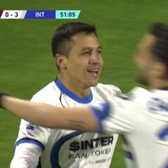 ¡Extraordinario! Alexis anotó un golazo en el triunfo del Inter