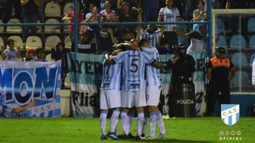 Zielinski y su Atlético Tucumán, un inesperado rival de Racing