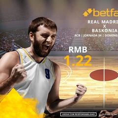 Real Madrid Baloncesto vs. Saski Baskonia: horario, TV, estadísticas, clasificación y pronósticos