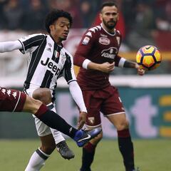 Cuadrado, el socio de todos en la victoria del Derby della Mole
