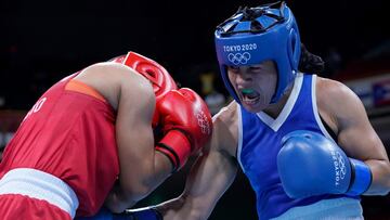 Yeni Arias, boxeadora colombiana