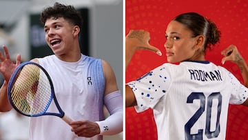 Rodman was present in Paris to watch Shelton face Carlos Alcaraz in the Roland Garros men’s singles Round of 16 match.