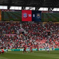 Ese 10-0 del Bayern al Auckland