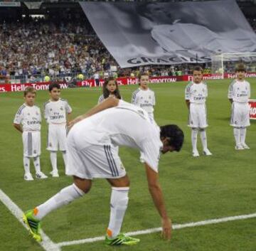 Trofeo Santiago Bernabeu. Homenaje a Raul.