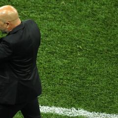 La grada argentina insultó a Sampaoli por la derrota
