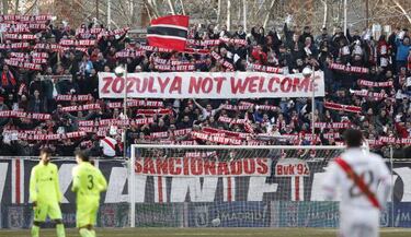 LaLiga files lawsuit against 10 Rayo fans after Zozulya fiasco