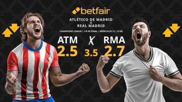 Atlético de Madrid vs. Real Madrid: horario, dónde ver, pronósticos y cuadro