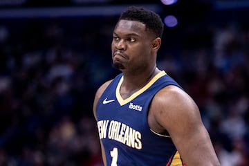 New Orleans Pelicans forward Zion Williamson