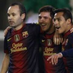 Iniesta: "Alexis es un jugador
muy fuerte e imprevisible"