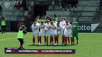 Resumen del Internacional de Madrid vs San Sebastián de los Reyes de Primera RFEF