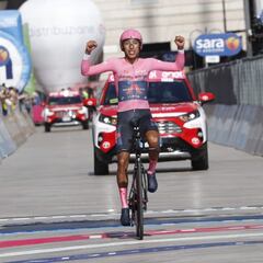 El primer Giro de Bernal