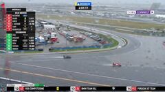 El error de un rival que dio la victoria a Alonso en Daytona