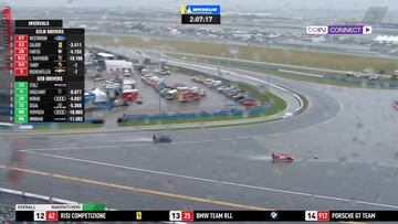 El error de un rival que dio la victoria a Alonso en Daytona