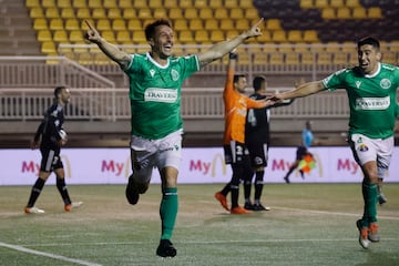 Colombini en su debut soñado. Convirtió a 27 segundos de haber entrado y le dio el triunfo a Audax ante O'Higgins.