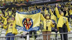 Aficionados del Villarreal.