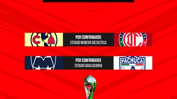 Liga MX Apertura semi-final return leg schedule: Teams, game dates and times