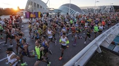 Las mejores imágenes del Maratón de Valencia
