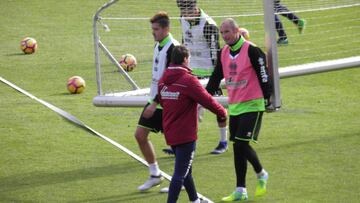 Saizar, entre dos y tres semanas de baja por un esguince