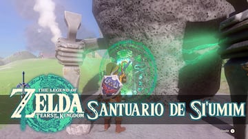 the legend of zelda tears of the kingdom nintendo switch guia santuario si'umim