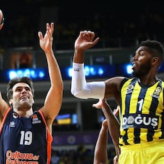 El Valencia sucumbe ante el Fenerbahce en el Ülker Arena