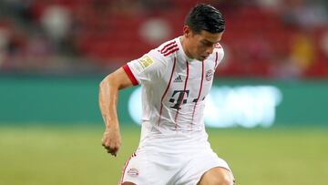 James Rodríguez: "Espero ganar la Bundesliga con el Bayern"