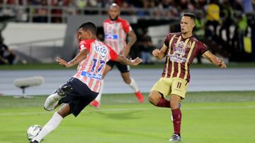 Junior ante Tolima en Liga BetPlay