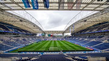 Estadio Do Dragao de Oporto.