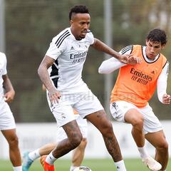 Militao se alista para el derbi; Benzema es seria duda