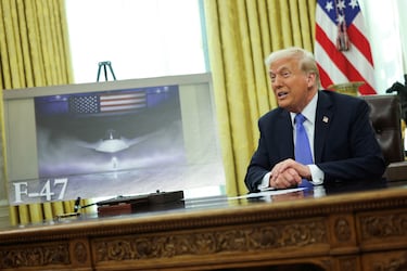 EE.UU. desvela su proyecto secreto de un nuevo caza futurista: llevará un detalle en honor a Trump