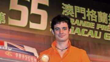 <b>CAMPEÓN PRIVADO. </b>Sergio Hernández se convirtió en Macao en el primero al margen de los oficiales.