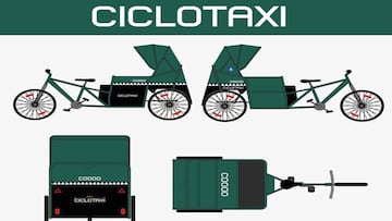 Ciclotaxis de la CDMX se transformarán en cocodrilos