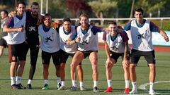 Morata, delantero del Atl&eacute;tico, est&aacute; destacando en los entrenamientos de la Selecci&oacute;n. Sus dos goles en el entrenamiento son prueba de ello. 