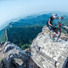 ¡Recorre la Gran Muralla China en una bicicleta: espectacular!