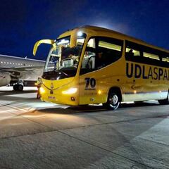 15 jugadores de Las Palmas se despistan y se quedan en tierra