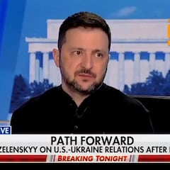 La reacción de Zelenski en su entrevista en FOX tras la tensa discusión con Trump