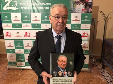 Madariaga present車 su biograf赤a e Igor Ant車n fue homenajeado