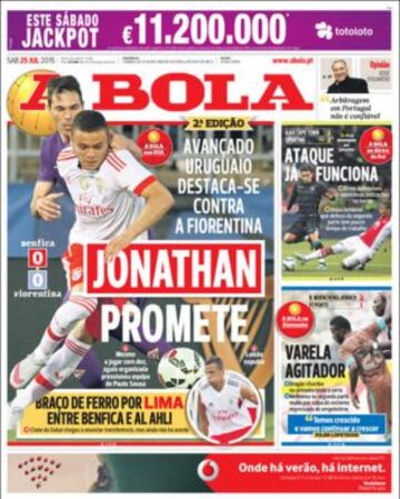 Portadas de la prensa deportiva